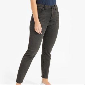 Everlane High Rise Slim Staight Jeans